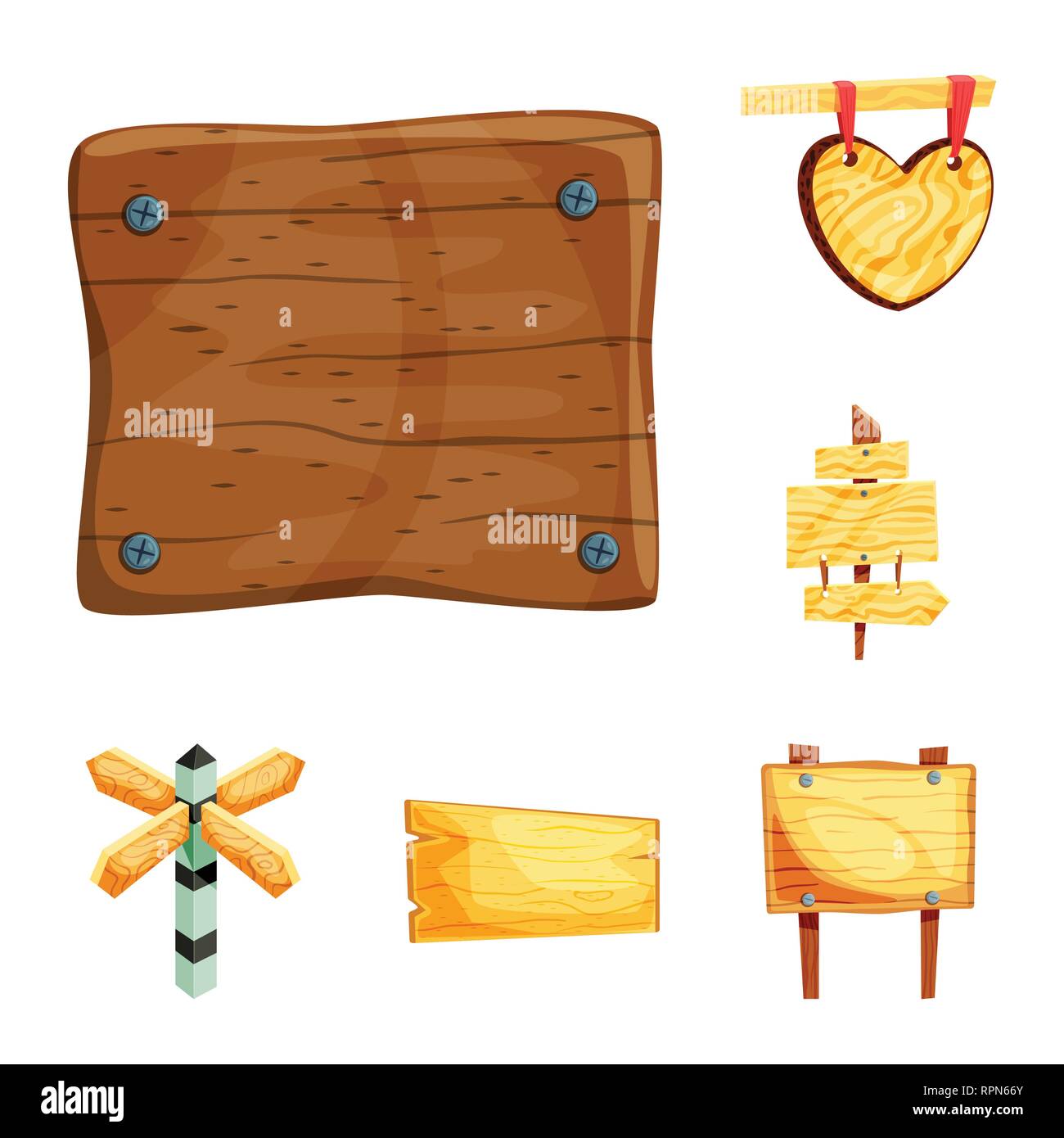 Board Billboard Signage Plywood Post Handmade Fence Direction