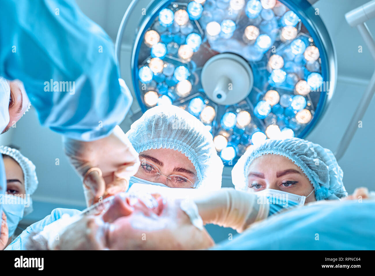 Surgery Medicine And People Concept Group Of Surgeons At