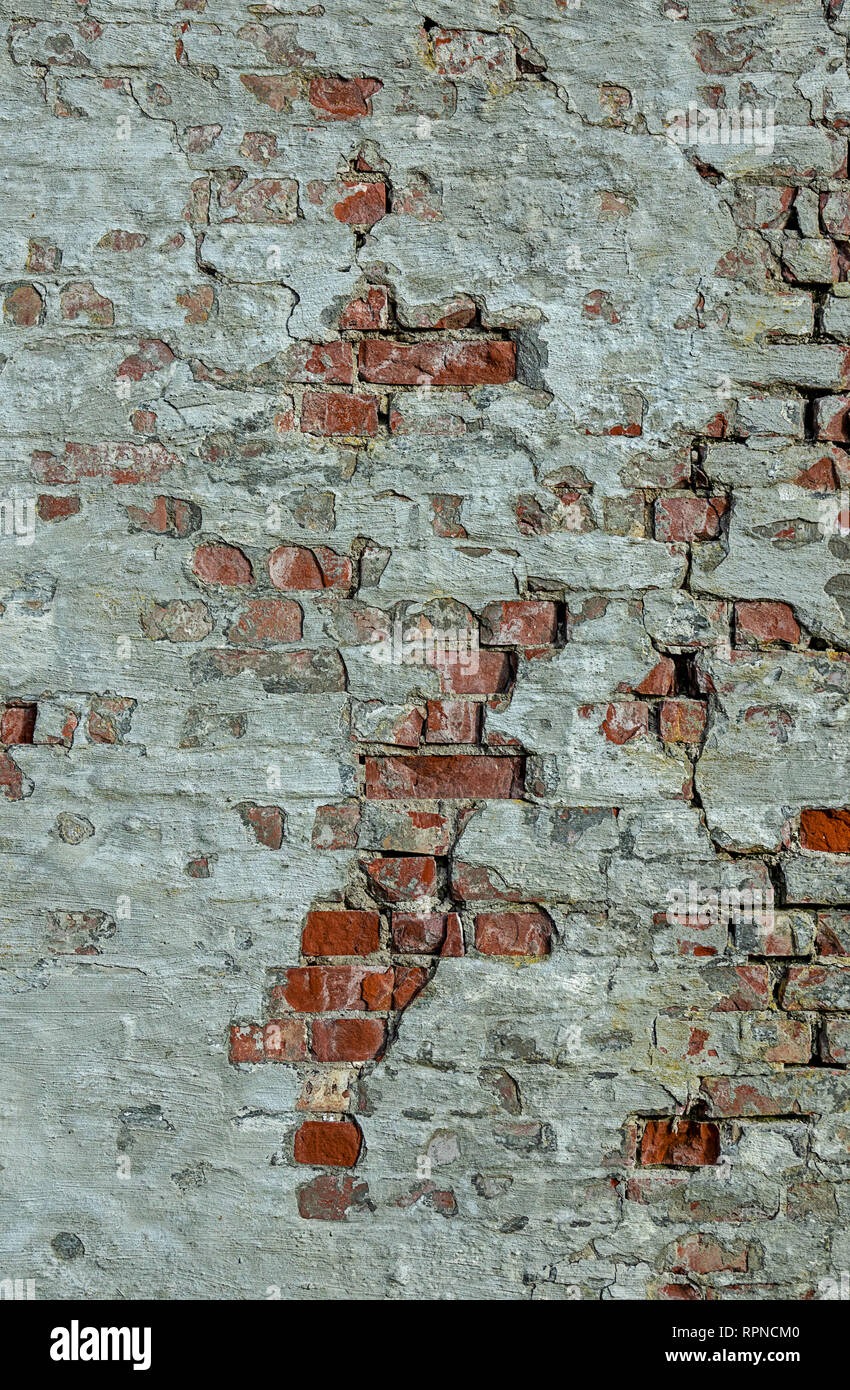 texture background brick wall ailing broken Stock Photo