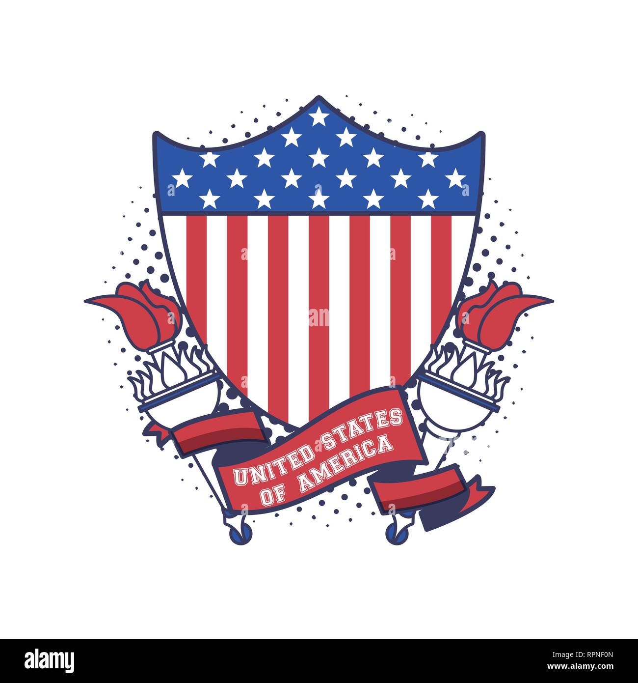 United States of America poster Stock Vector Image & Art - Alamy
