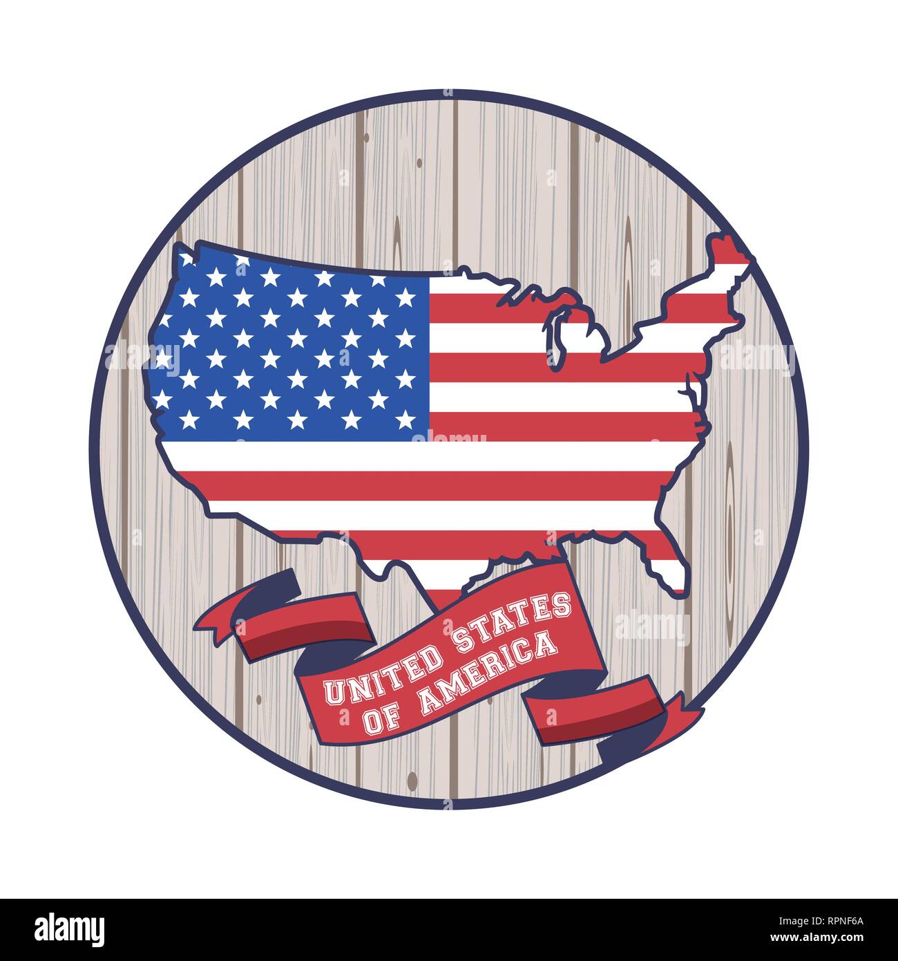 United States of America poster Stock Vector Image & Art - Alamy