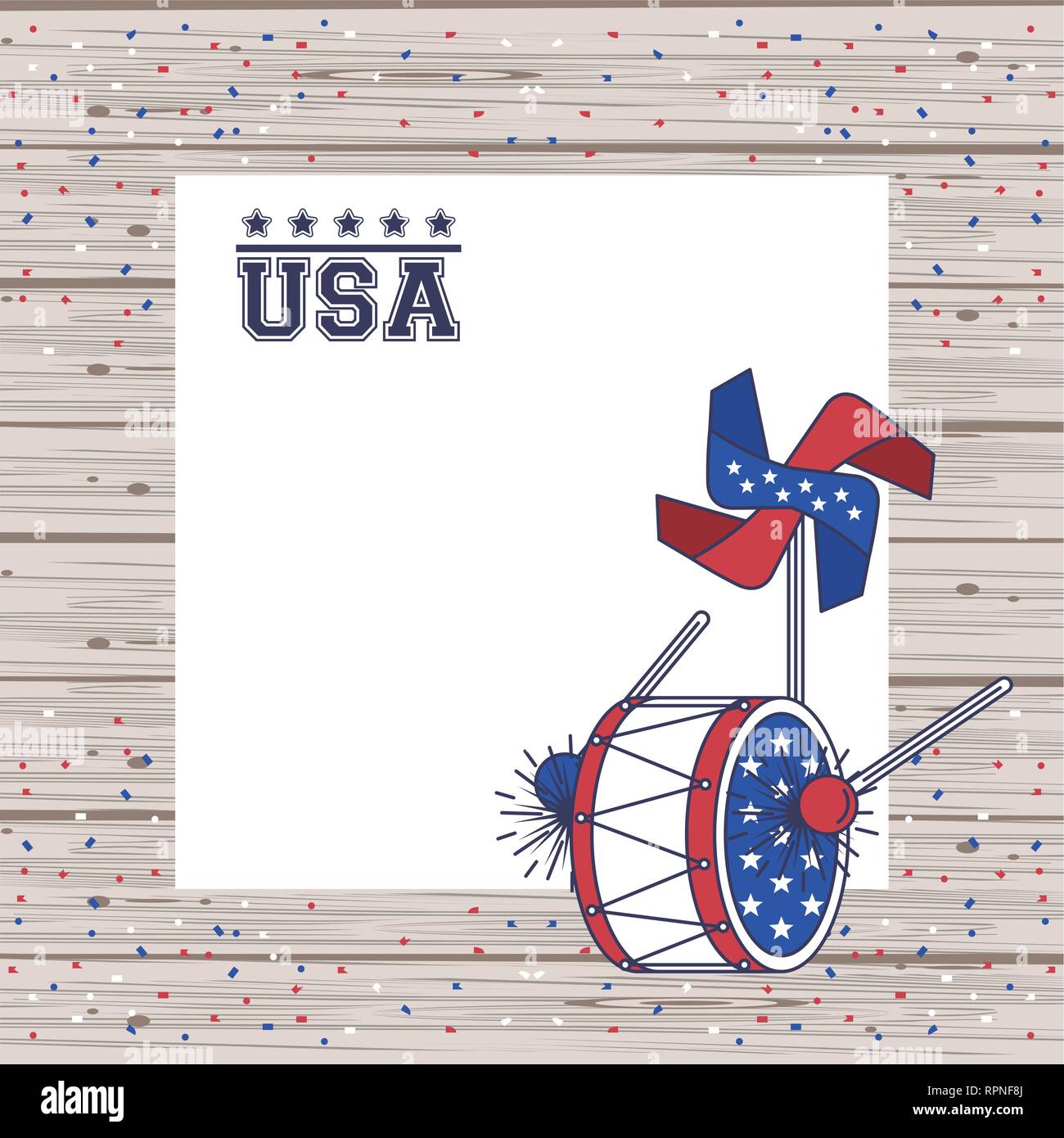 United States of America frame Stock Vector Image & Art Alamy
