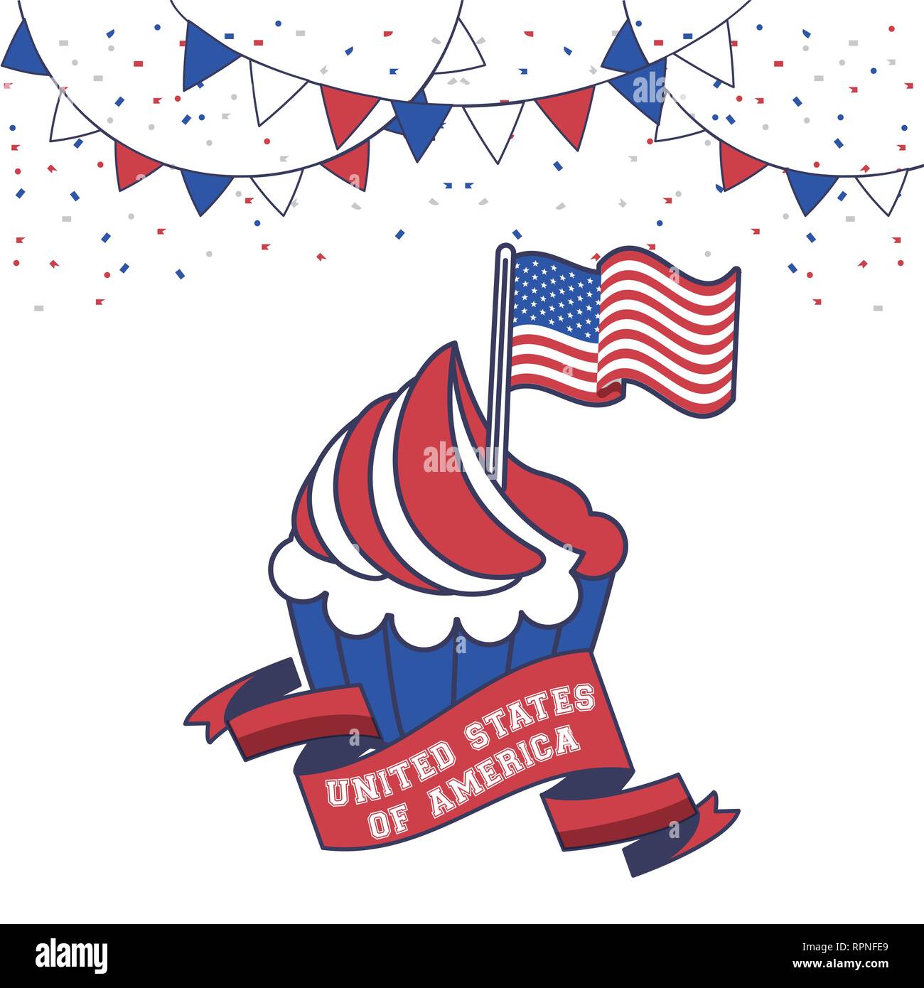 United States of America poster Stock Vector Image & Art - Alamy