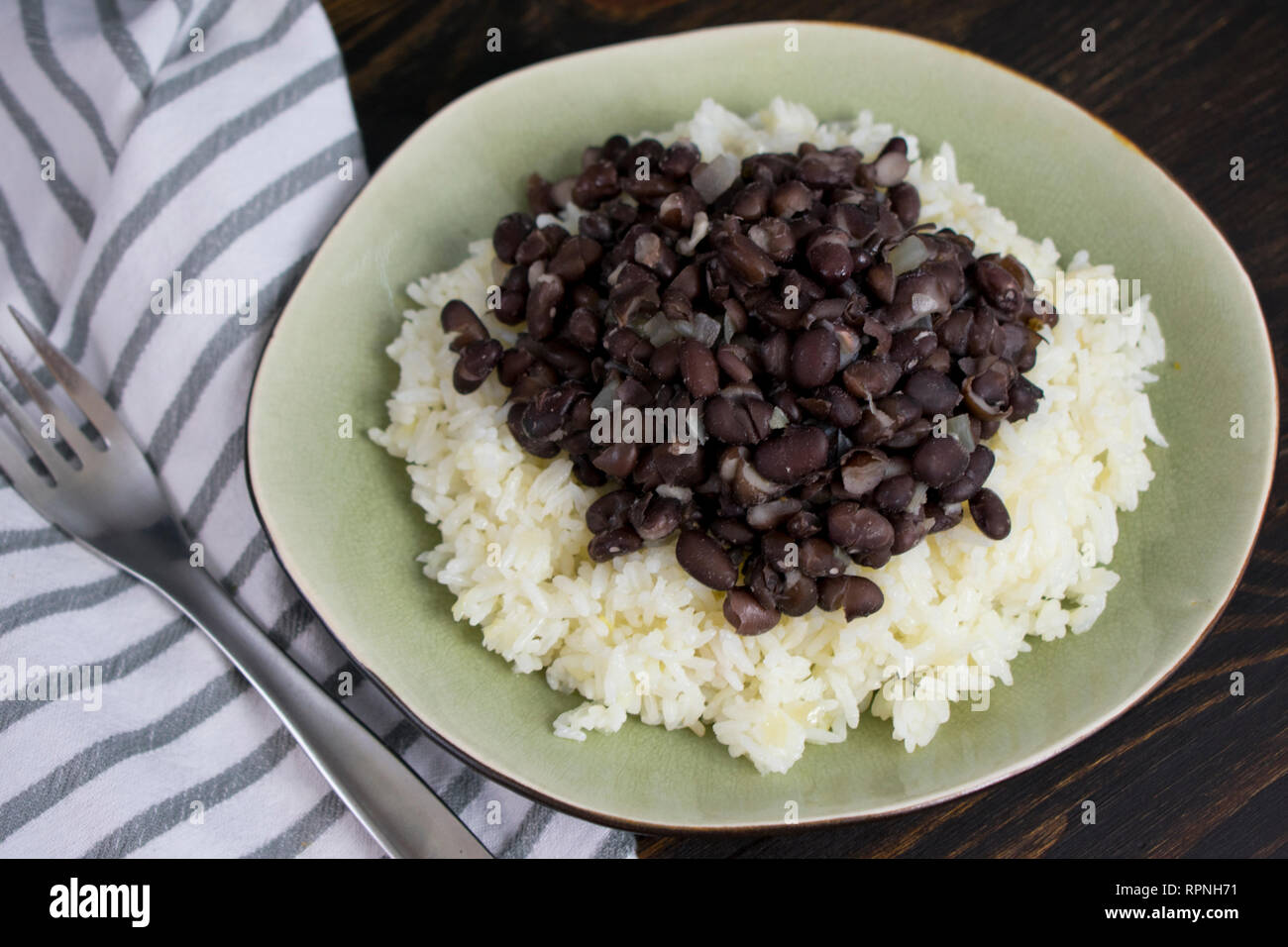 Cuban Rice And Red Beans