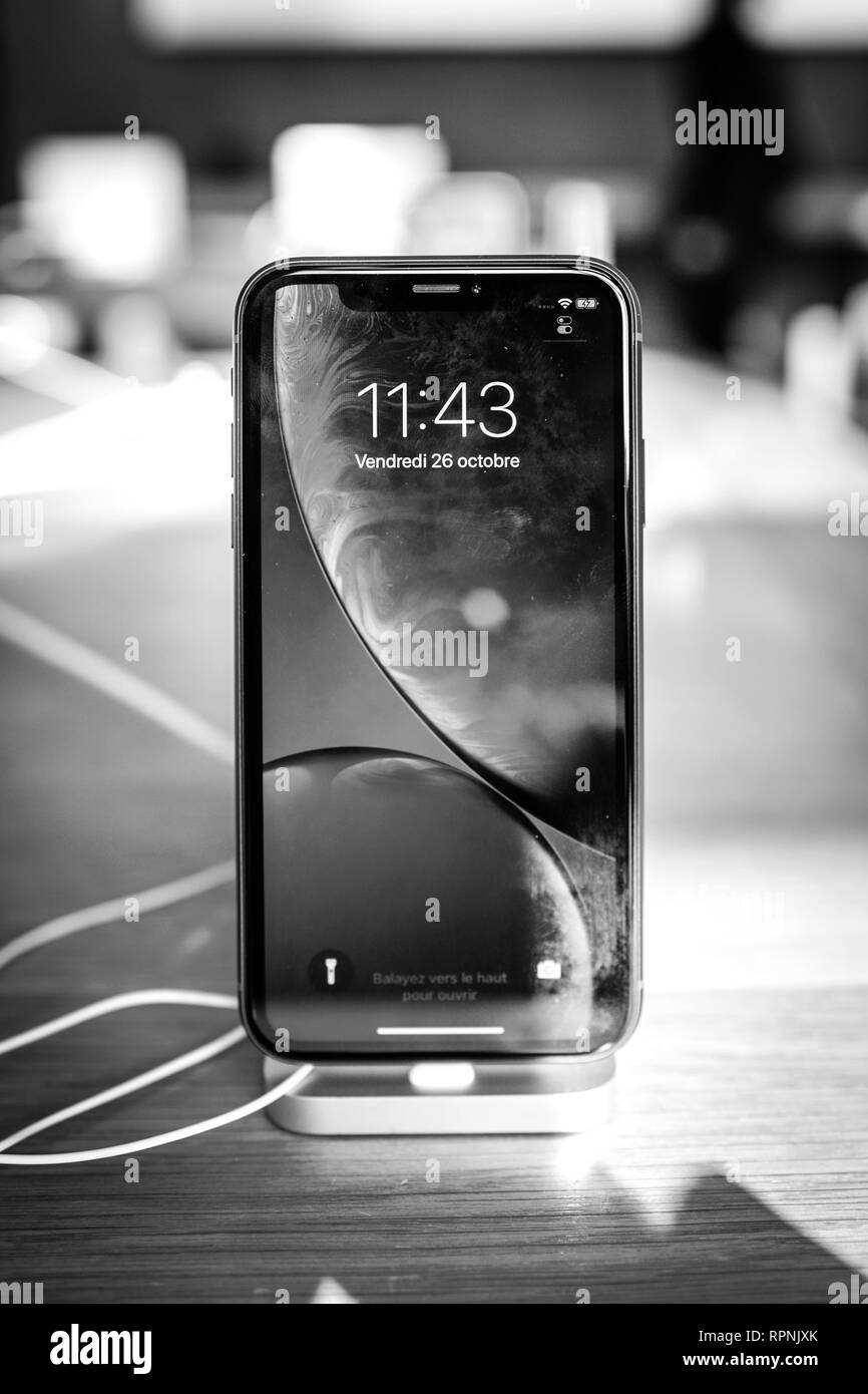 New station on red Black and White Stock Photos & Images - Alamy