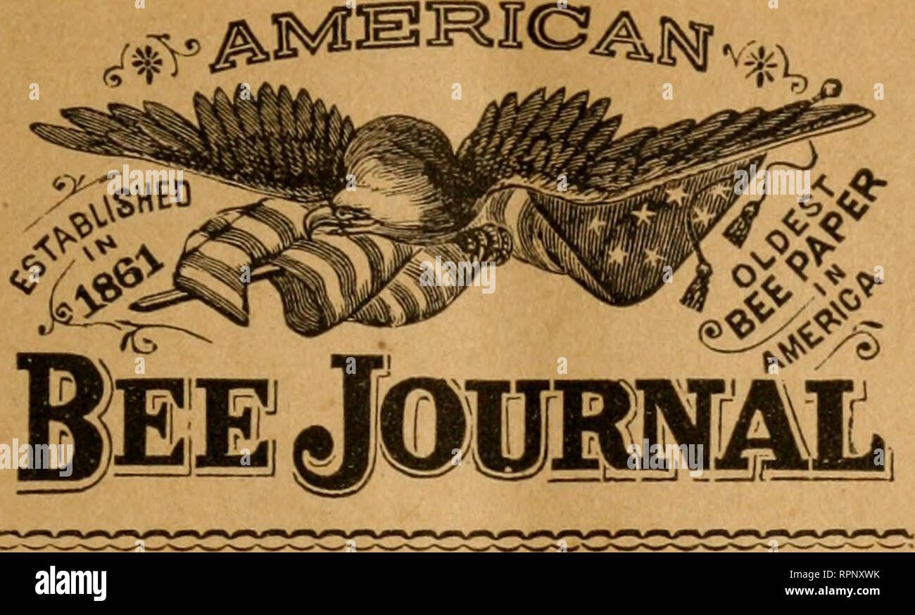 . American bee journal. Bee culture; Bees. AMERICAN BEE JOURNAL. 809. AUVER'riSinKA KATE^S. 20 cents w line of Space, eacli insertion. No Advertisement inserted for less than $1.00. A line of this type will admit about eight words. One Inch will contain Twelve lines. Editorial Notices, 50 cents per line. Special Notices, 30 cents per line. Transient Advertisements must be paid for IN ADVANCE. J3' I ^ C O W Ni 'T @ s On 10 lines, or moi'e, 4 times, 10^. 15%; 13 times, 20%; 26 times, times, 40 %. On 20 lines, or more, 4 times, 1.5% 20 % ; 13 times, 25 % ; 26 times, times, 50 %. On 30 lines, or m Stock Photo