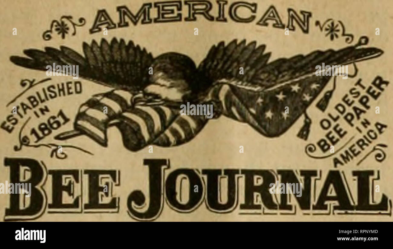 . American bee journal. Bee culture; Bees. THE AMERICAN BEE JOURNAL. 499. THOUAS 0. ITEWMAIT, Editor. ^upvTKM^ &quot;iniii&quot;'ii'&quot;&quot; - yoinill, AUE. 10,1887. No, 32, J&gt;art Falrtliorne, in Tick's Magazine for August, gii-es a poem on the &quot;Message of the Flowers,&quot; of which these are the first and last stanzas : O, roses, blooming royally, you bring me, In your splendor, A message of the summer-time—an idyl of the dew ; A glimpse of all things beautiful—a hint of all things tender, A dream of all things wonderful, all fair, and sweet, and true. And never yet did man go se Stock Photo