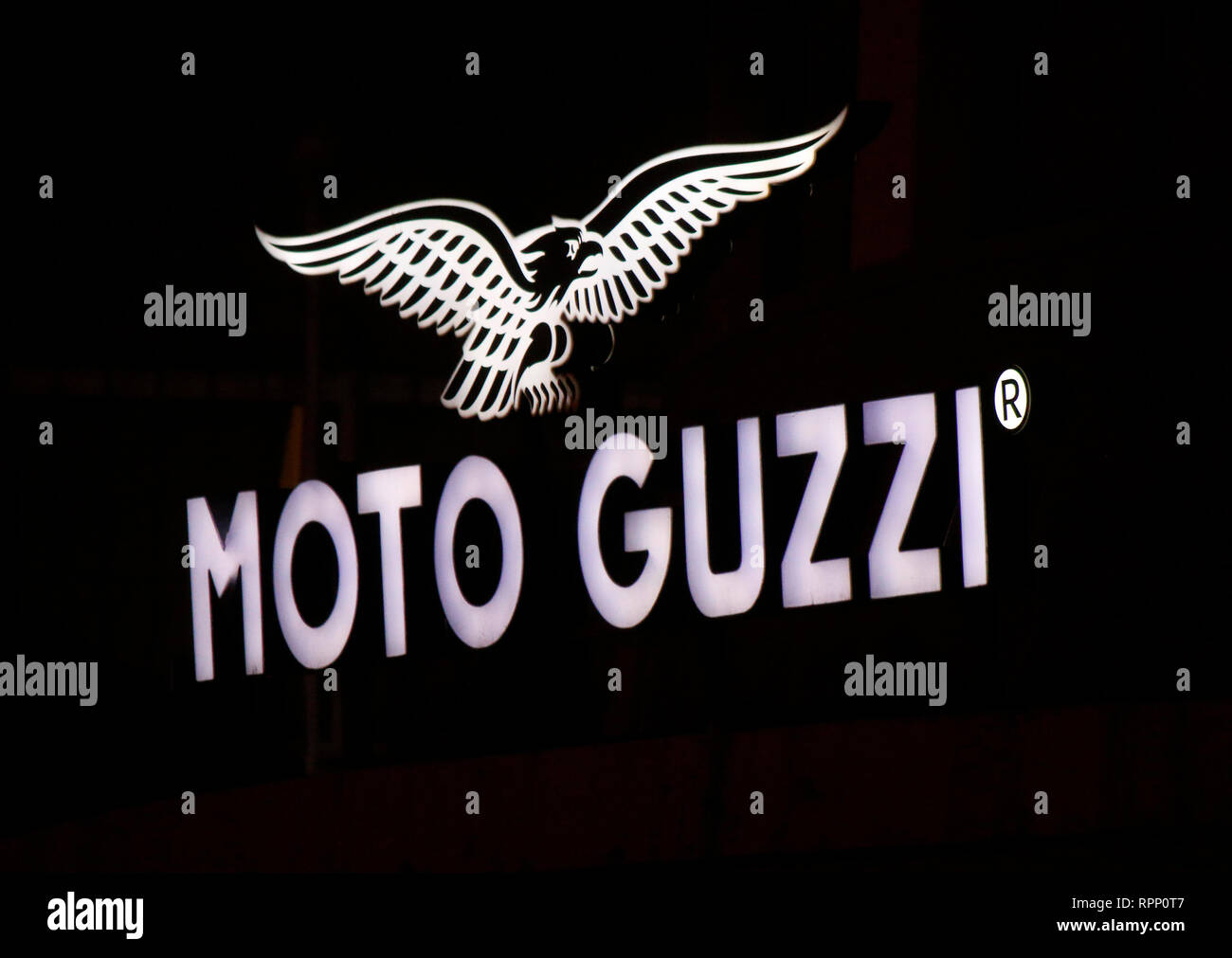 Moto guzzi logo hi-res stock photography and images - Alamy