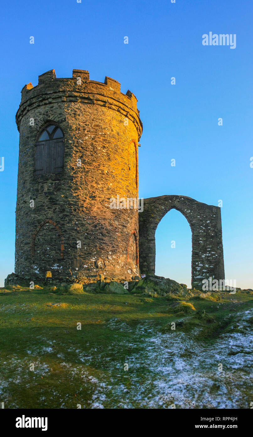 Old John folly in Bradgate Park, Leicester, Leicestershire, UK Stock