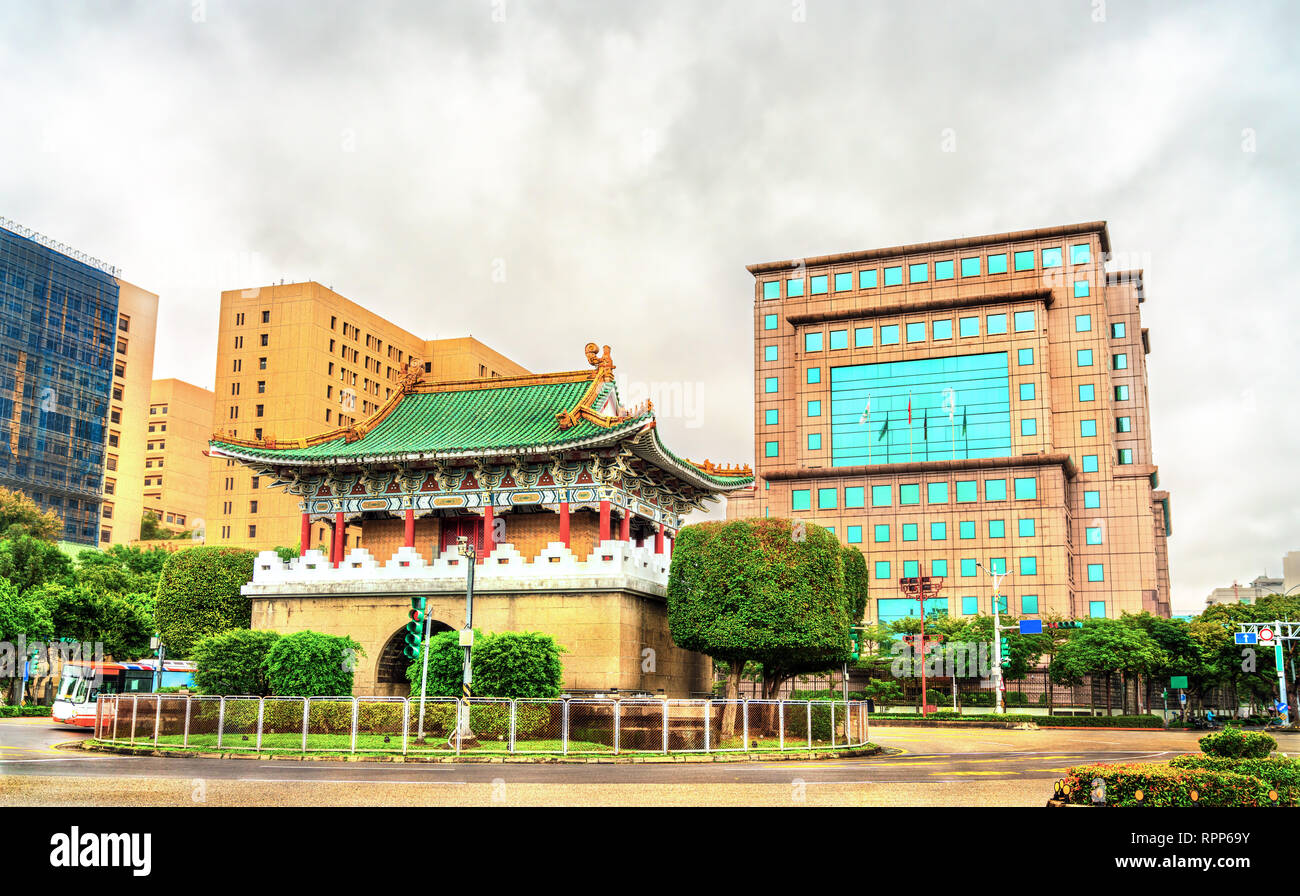 The East Gate of old Taipei city Stock Photo