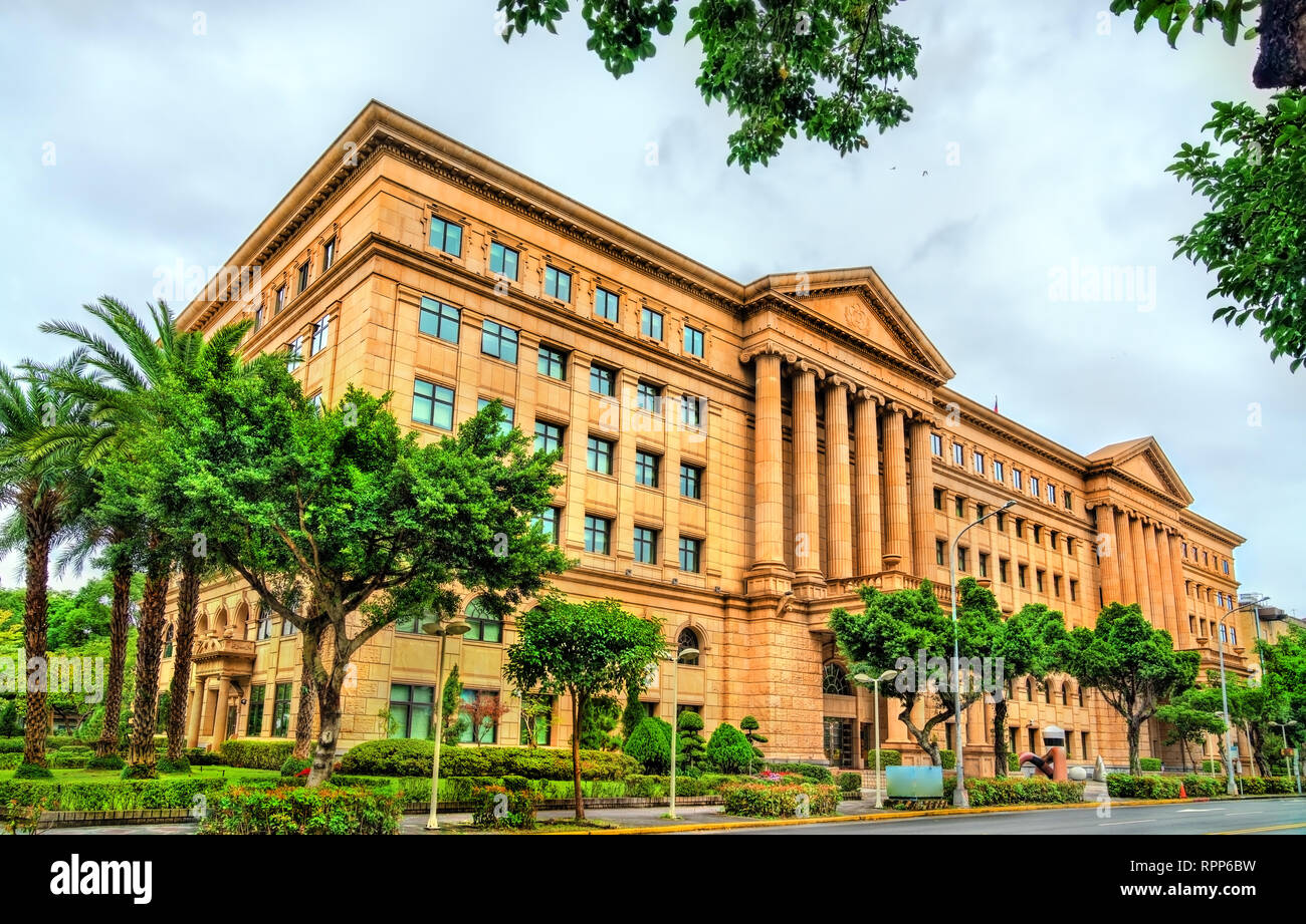Building of Taiwan High Court in Taipei Stock Photo