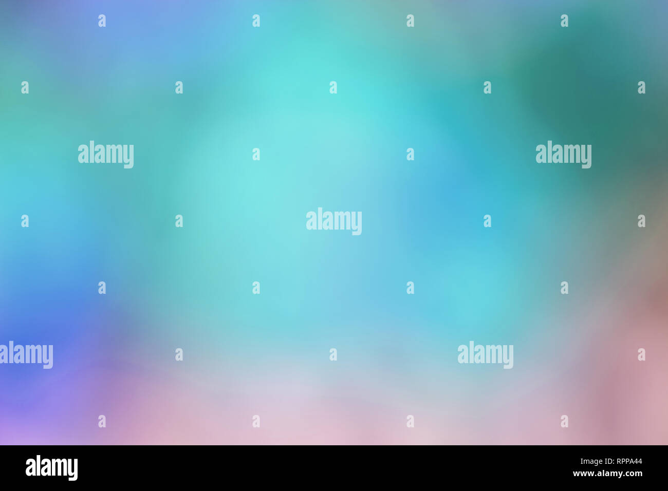 Abstract photo, blurred blue green background with beautiful bokeh Stock Photo