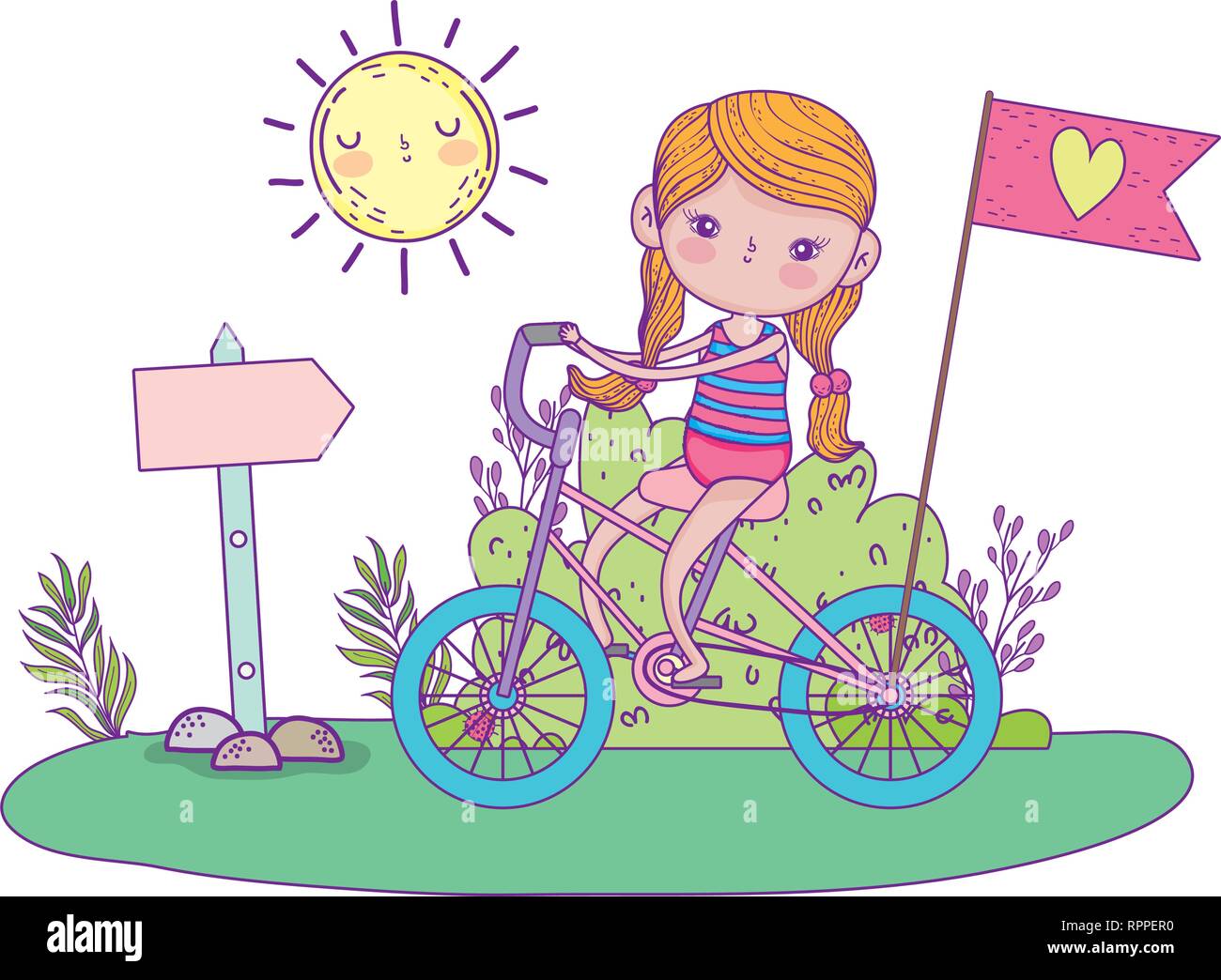 Girls riding bikes sales