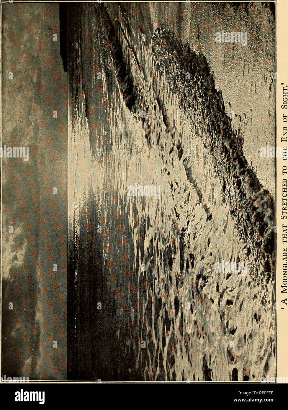 . Alongshore, where man and the sea face one another. Fisheries. . Please note that these images are extracted from scanned page images that may have been digitally enhanced for readability - coloration and appearance of these illustrations may not perfectly resemble the original work.. Reynolds, Stephen Sydney, 1881-1919. New York, The Macmillan company Stock Photo