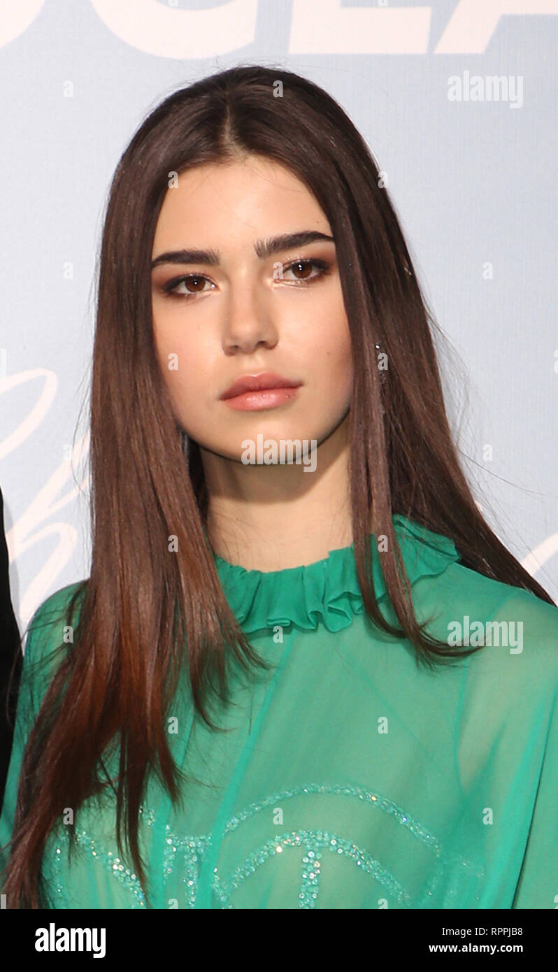 February 21, 2019 - Los Angeles, California, U.S. - 21 February 2019 - Los Angeles, California - Helena Gatsby. 2019 Hollywood For Science Gala held at a private residence. Photo Credit: Faye Sadou/AdMedia (Credit Image: © Faye Sadou/AdMedia via ZUMA Wire) Stock Photo