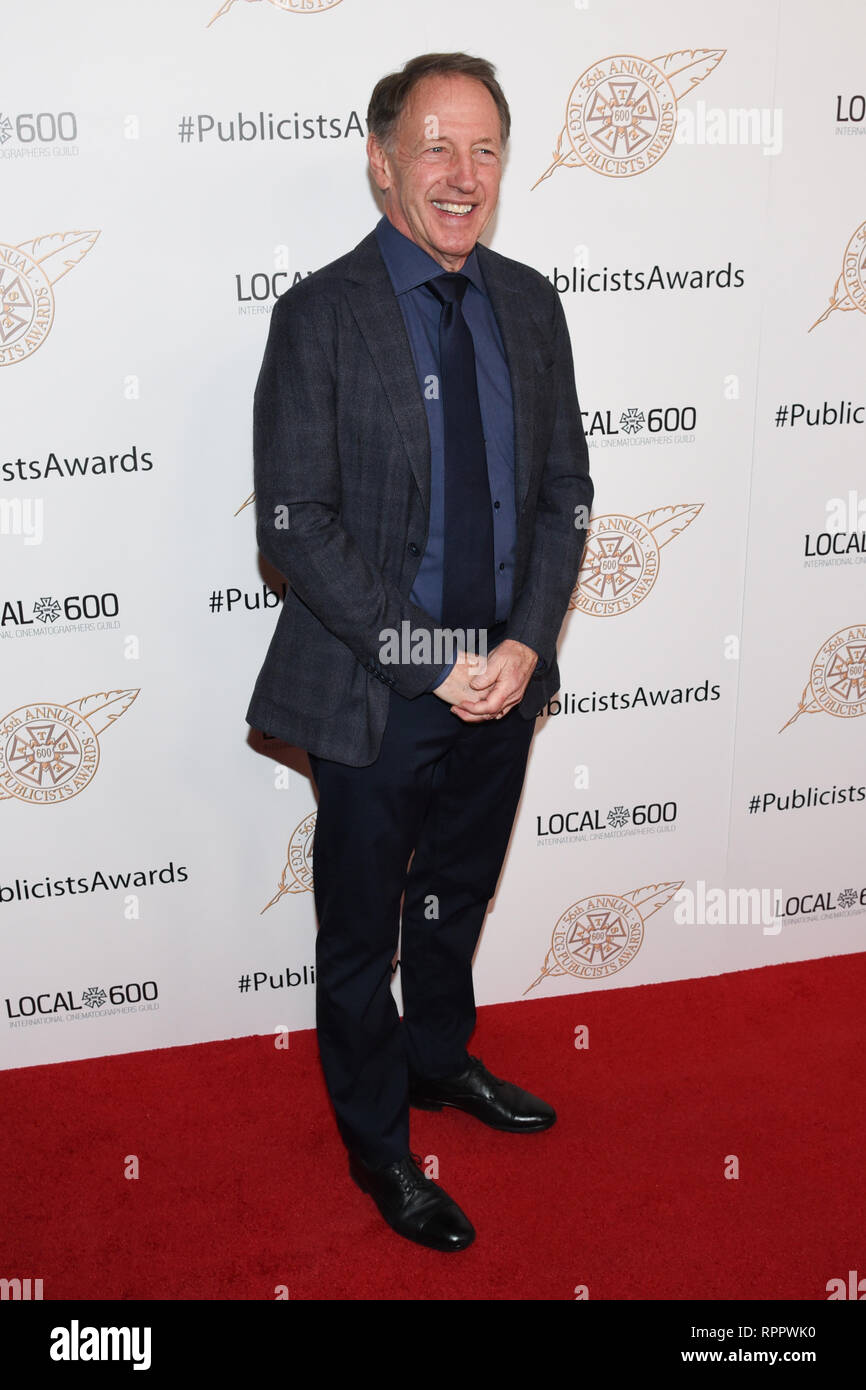 DENNIS DUGAN attends the 56th Annual ICG Publicist Awards at The Beverly Hilton Hotel in Beverly Hills, California. 22nd Feb, 2019. Credit: Billy Bennight/ZUMA Wire/Alamy Live News Stock Photo