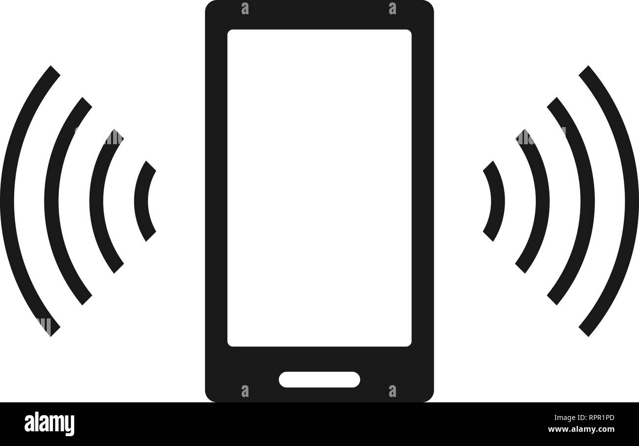 Phone signal icon design template vector isolated illustration Stock Vector Image & Art Alamy