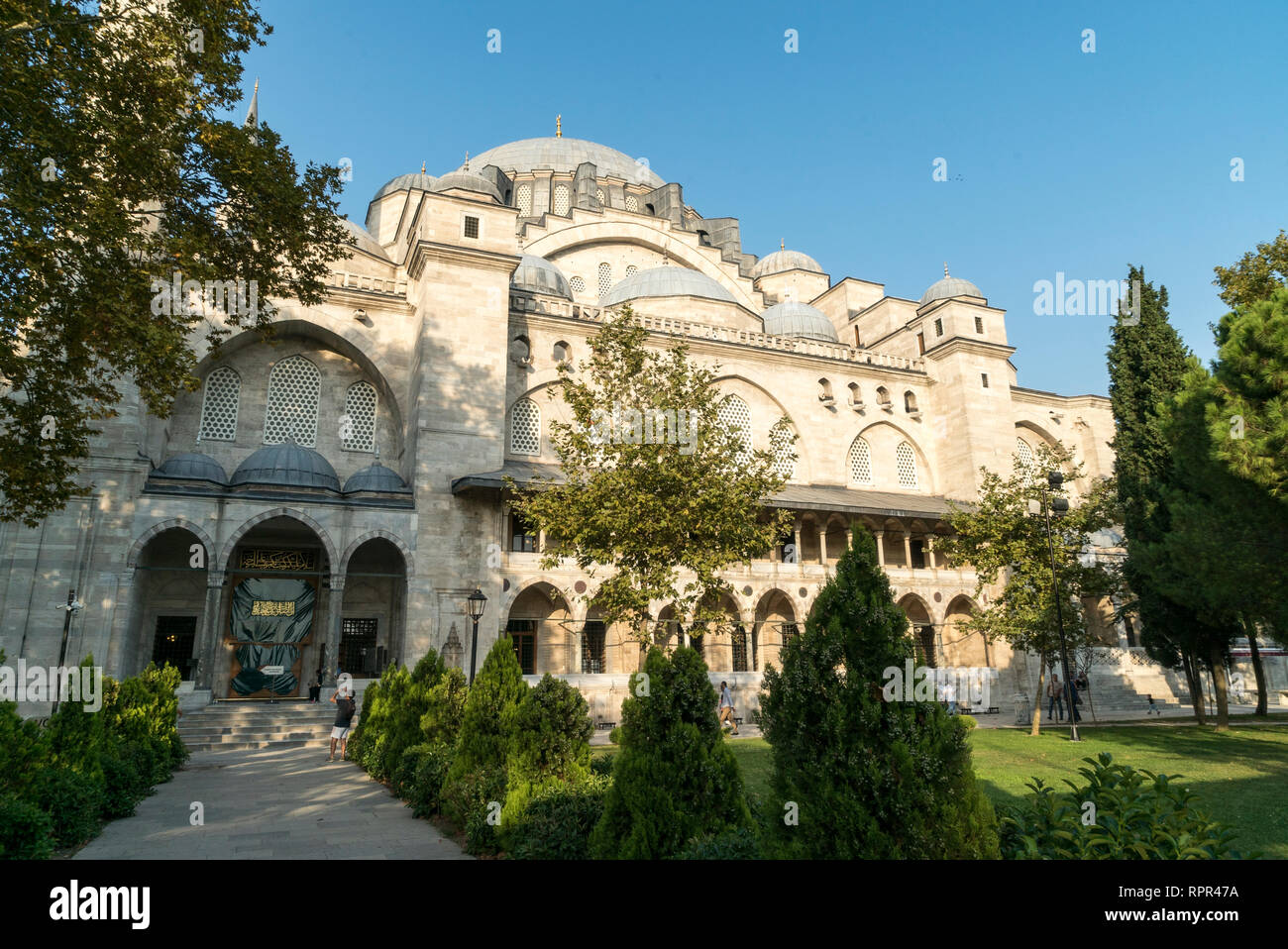 Suleymaniye Mosque in Istanbul, Turkey Stock Photo