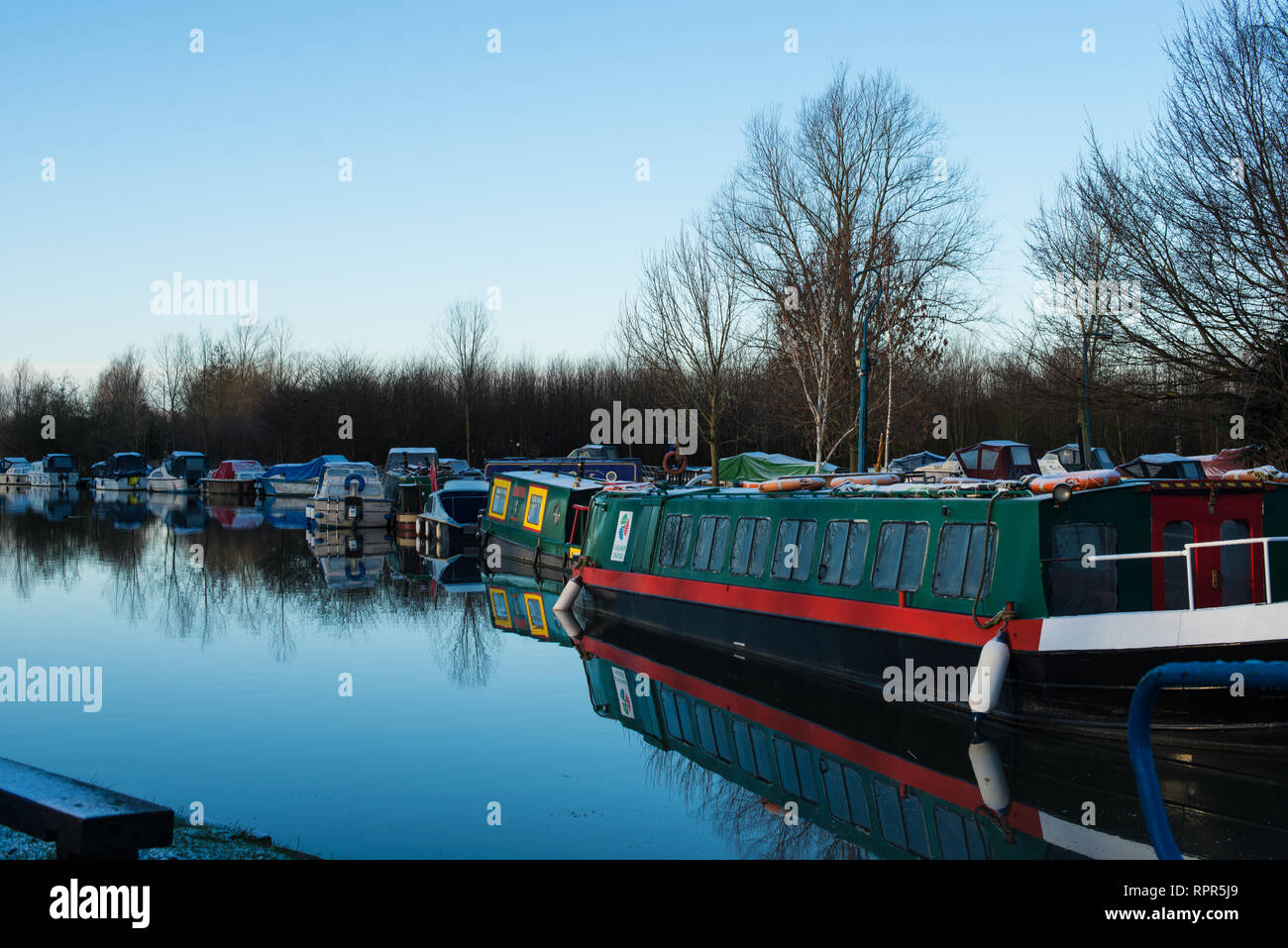 Paper mill lock on the river chelmer at little baddow hires stock