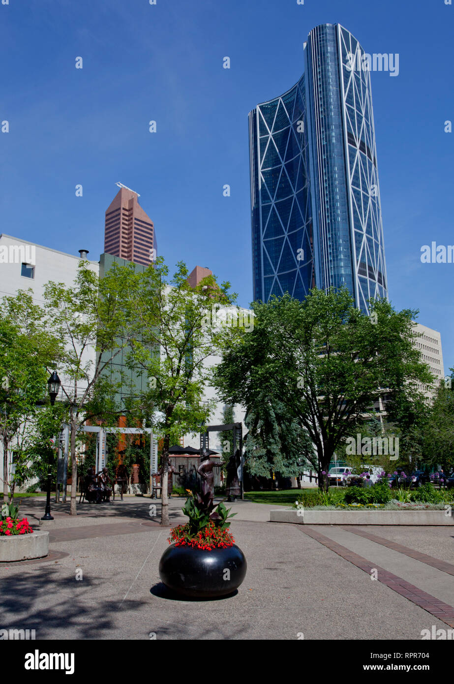 Downtown Calgary, Alberta, Canada Stock Photo Alamy