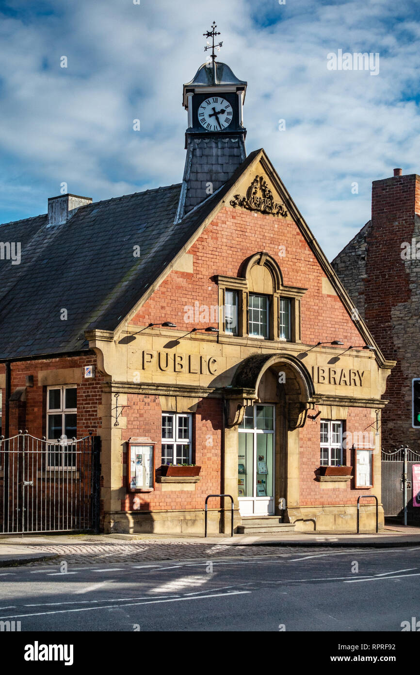 English Village Library run by volunteers, Tickhill Community Library