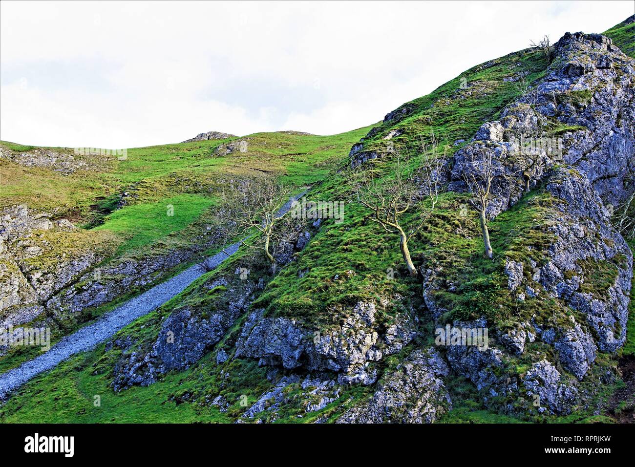 Capturing the beautiful nd picturesque Dovedale, in Derbyshire, England Stock Photo