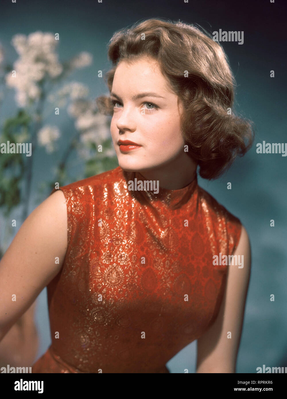 ROMY SCHNEIDER, Portrait, 1953 Stock Photo