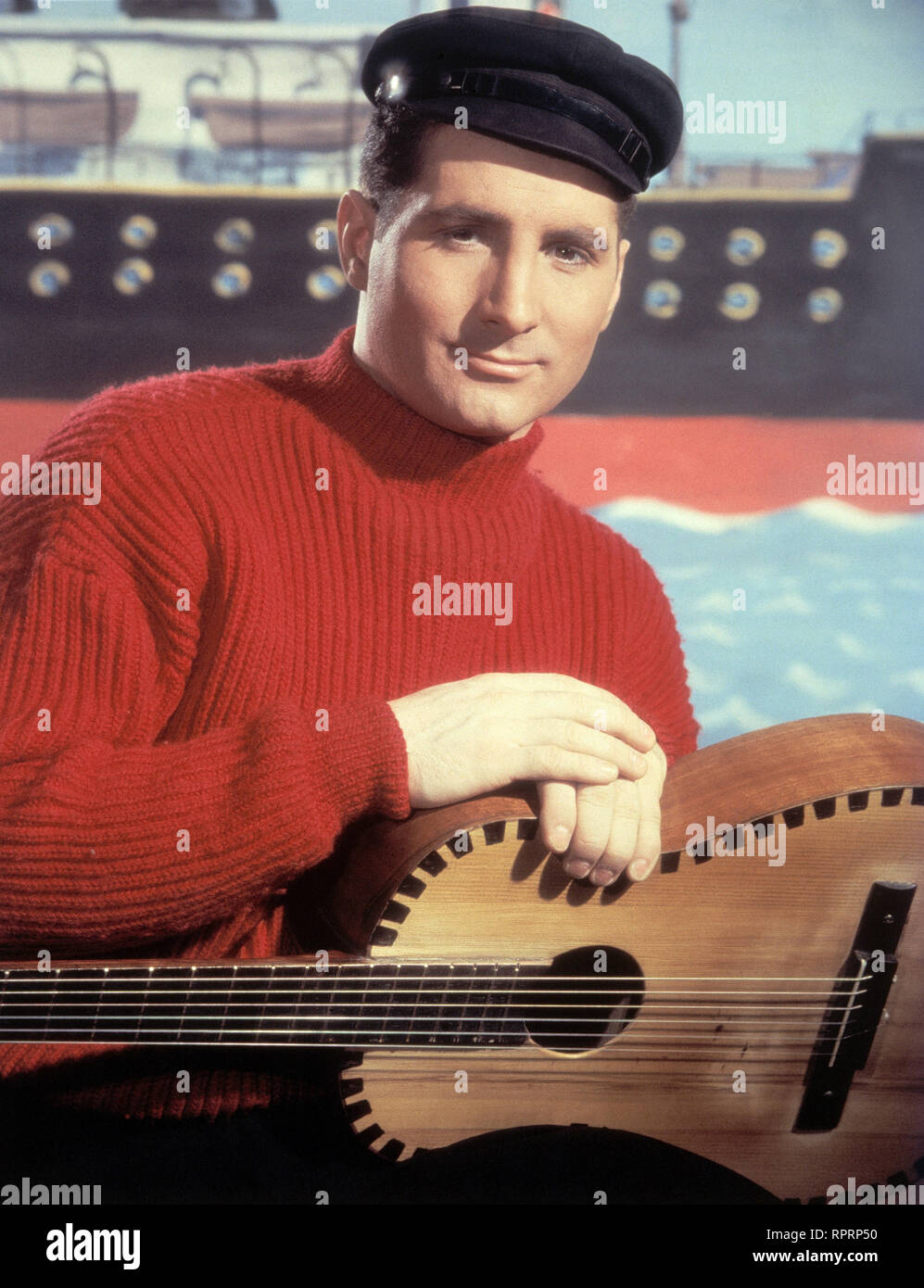 Freddy Quinn Sanger Schauspieler Studioaufnahme Ca 1958 Stock Photo Alamy