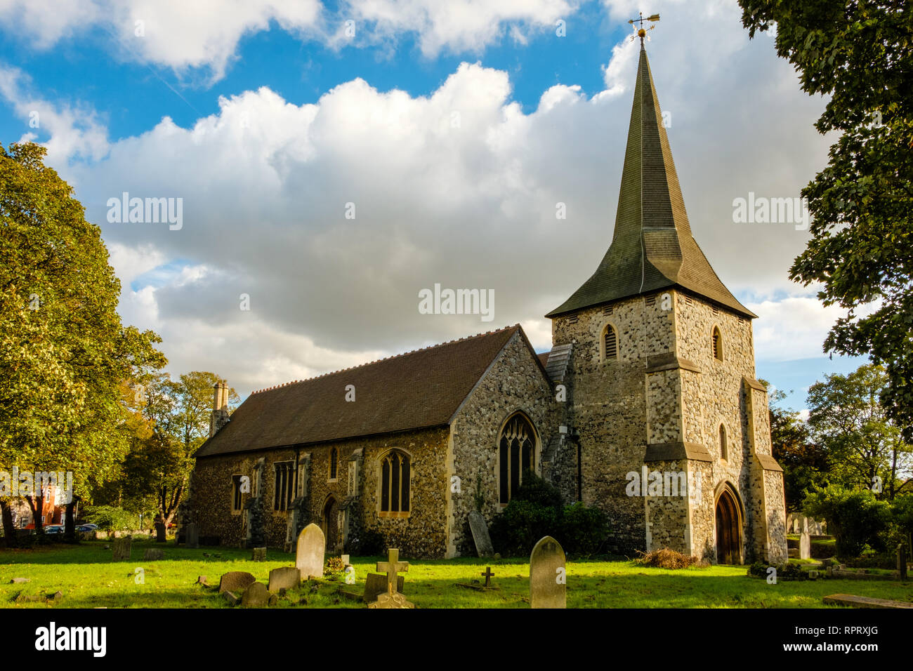 St John the Baptist Church, West Street, Erith, Kent Stock Photo Alamy