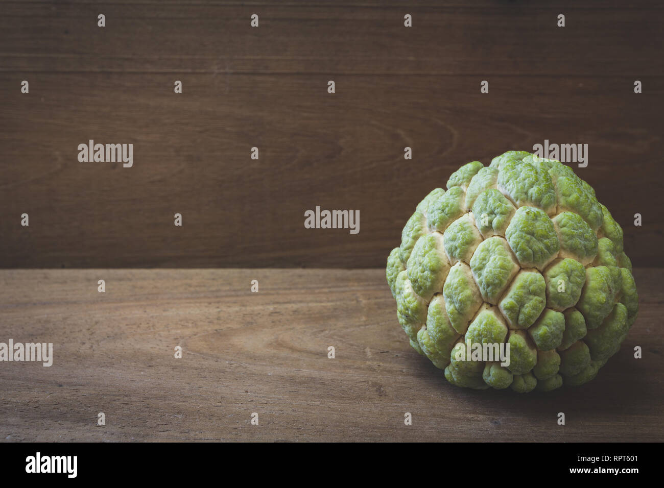 Sugarapple (Annona squamosa), one fruit from Taitung County, Taiwan