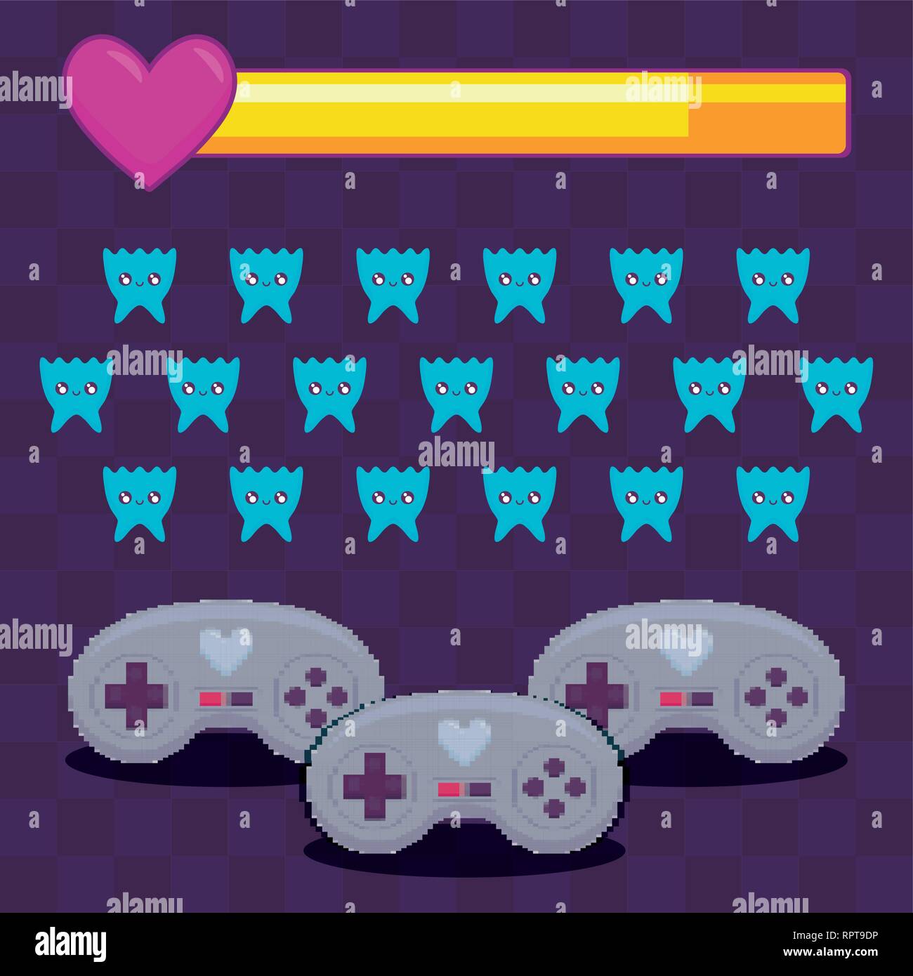 Video game controls Stock Vector Images - Alamy