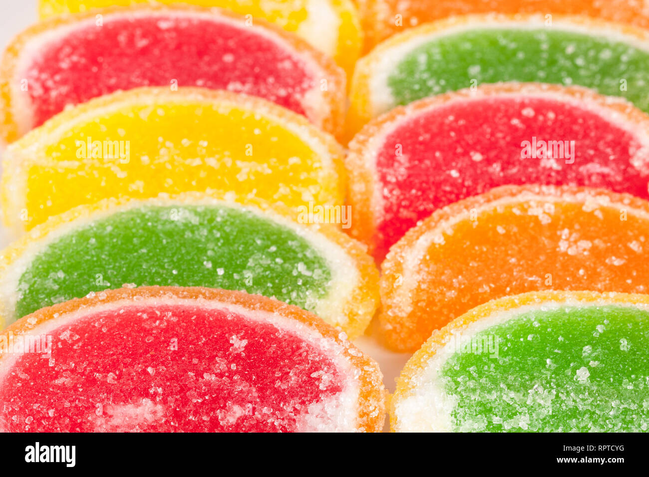 Orange jelly slice hires stock photography and images Alamy