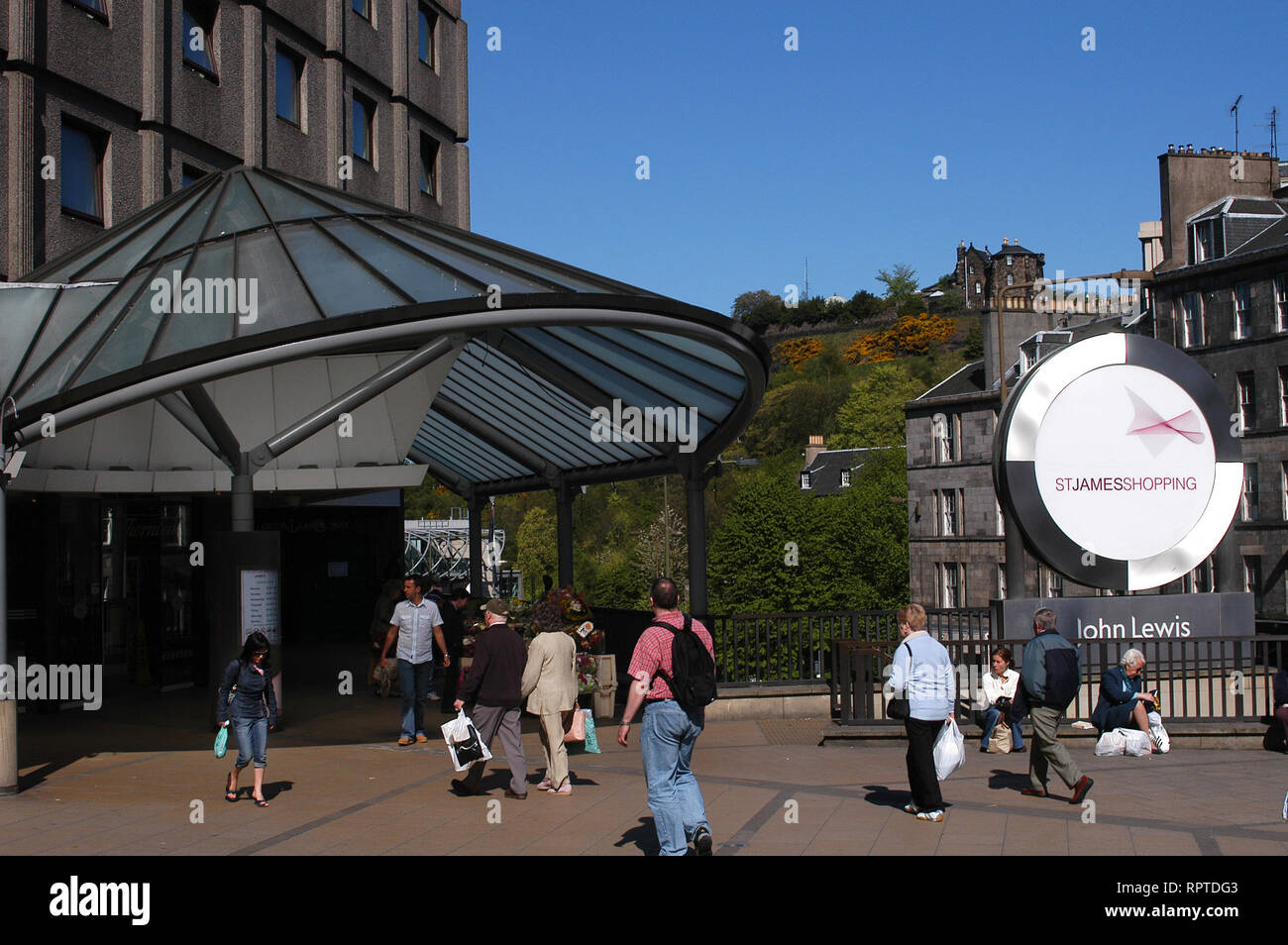 Tourism St. James Shopping Center, New Town, Edinburgh, Edimburgo