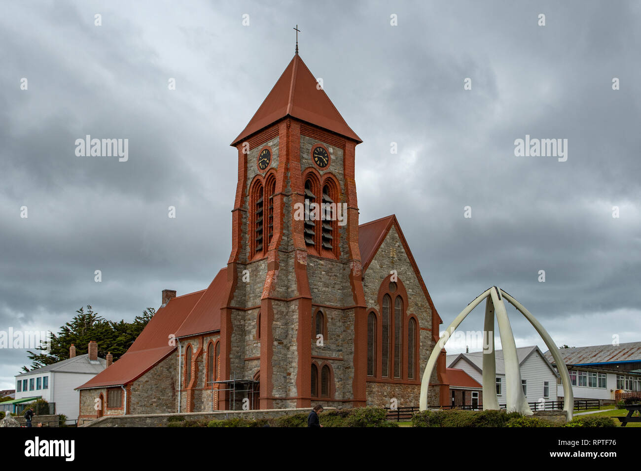 The Cathedral, Stanley, Falkland Islands Stock Photo
