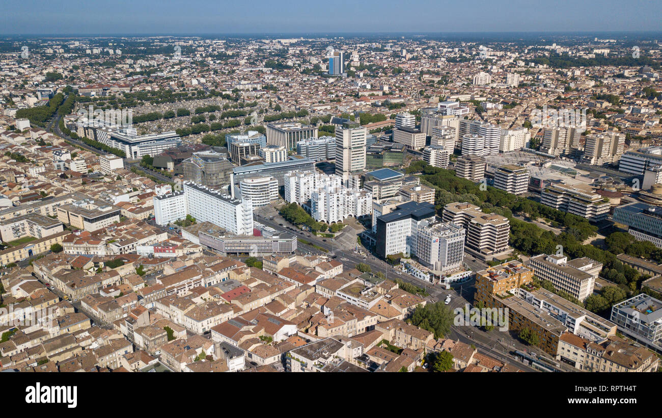City Center, Bordeaux, France Stock Photo