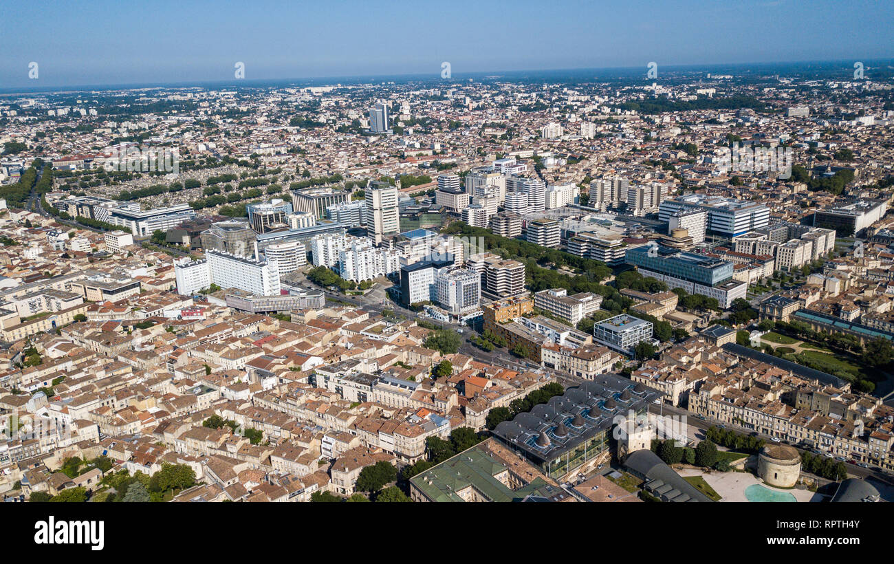 City Center, Bordeaux, France Stock Photo