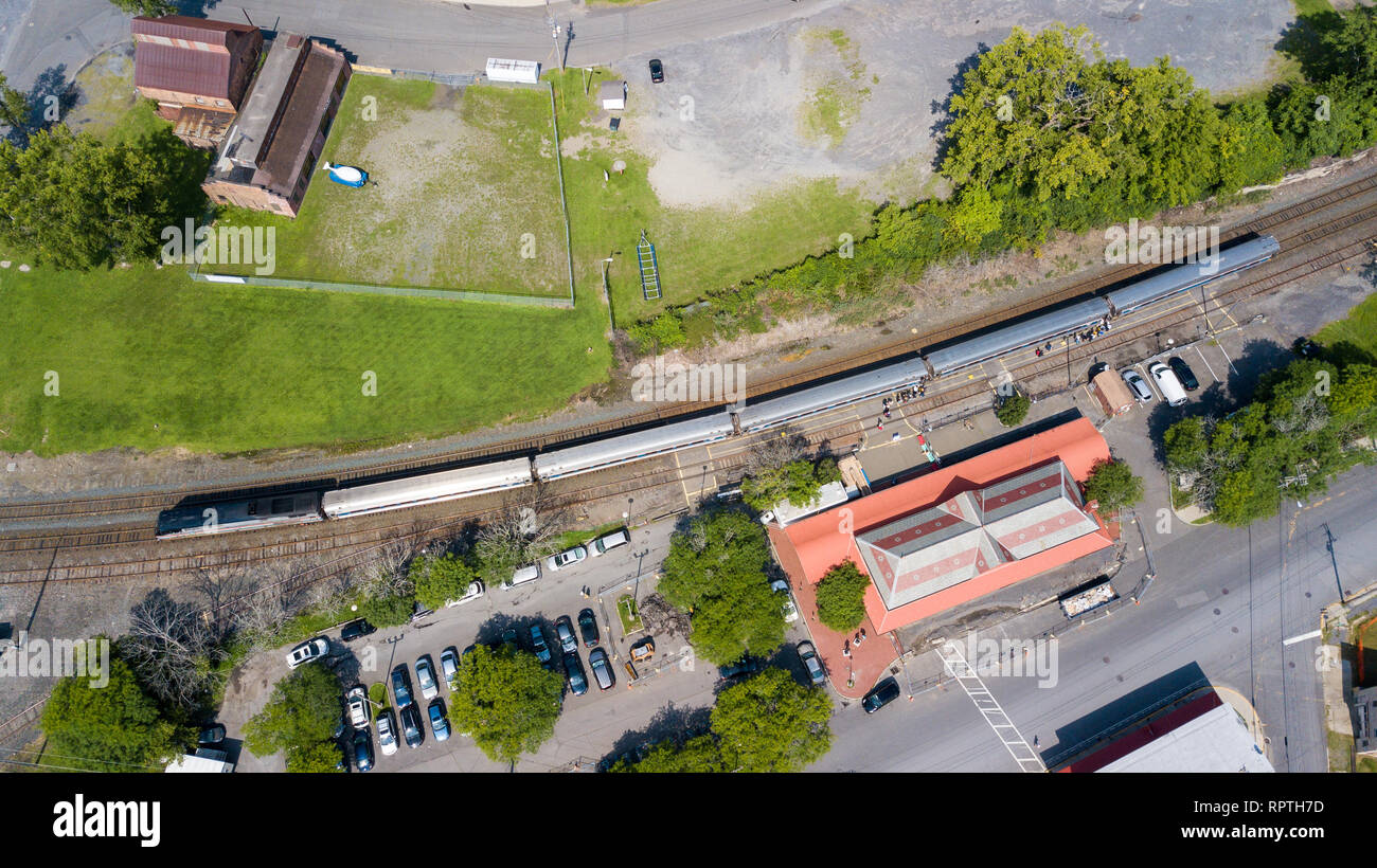 Amtrak train boarding hires stock photography and images Alamy