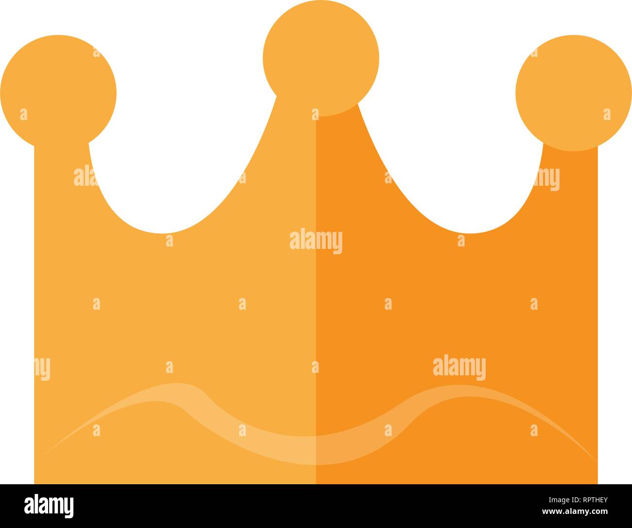Isolated crown icon Stock Vector Image & Art - Alamy