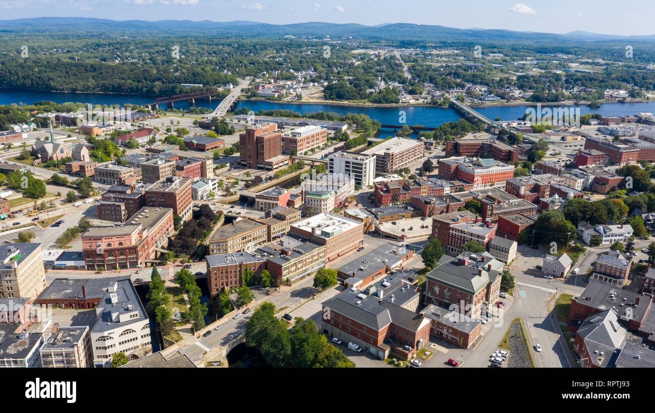 Bangor Maine Usa Stock Photo Alamy