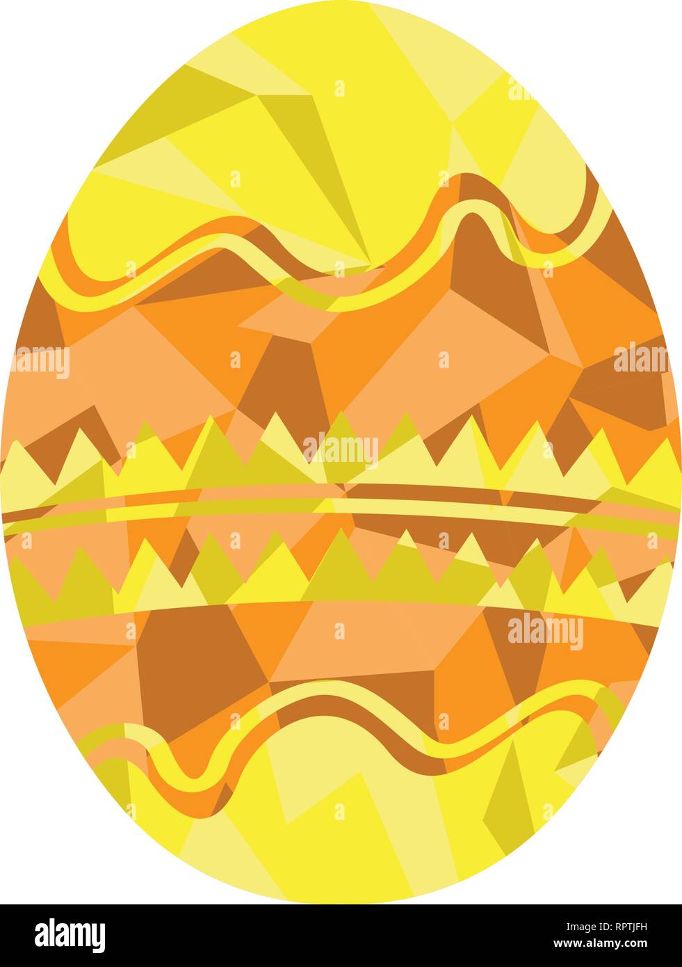 Egg polygon hi-res stock photography and images - Alamy