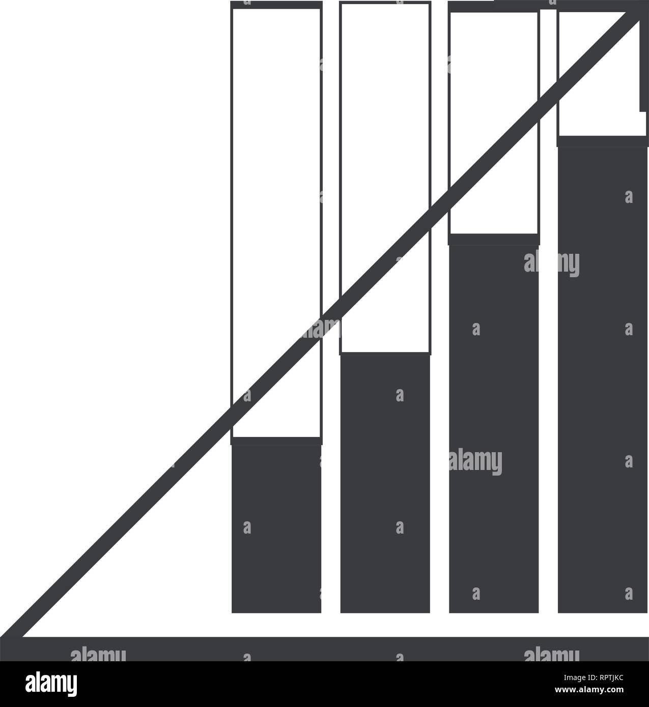 Isolated success business graph Stock Vector Image & Art - Alamy