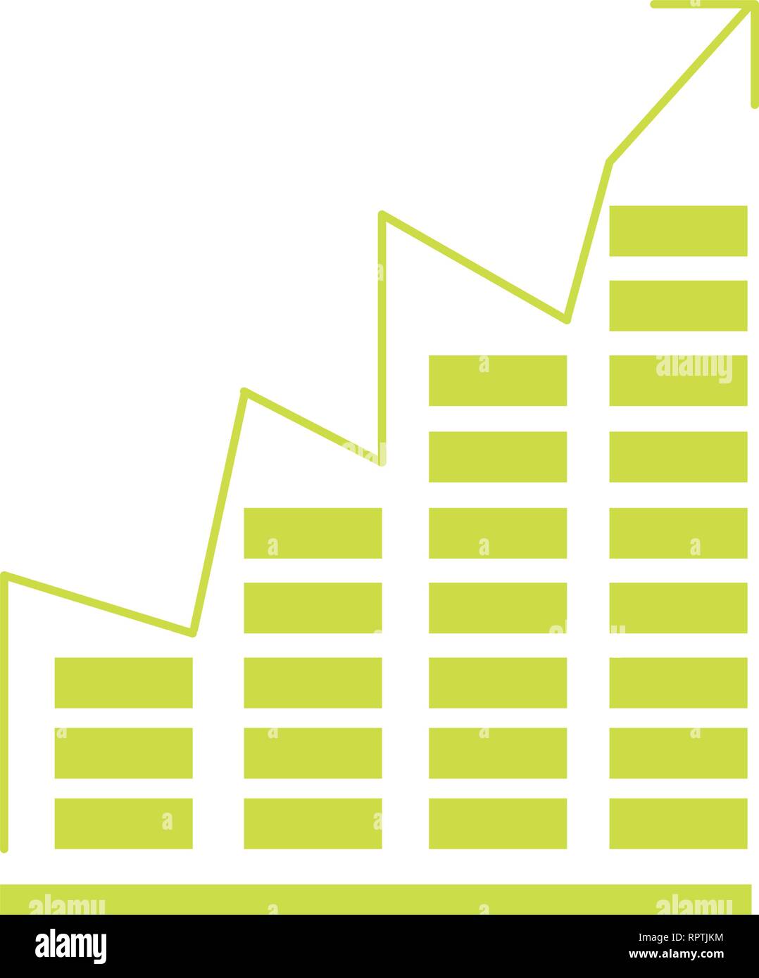 Isolated success business graph Stock Vector Image & Art - Alamy