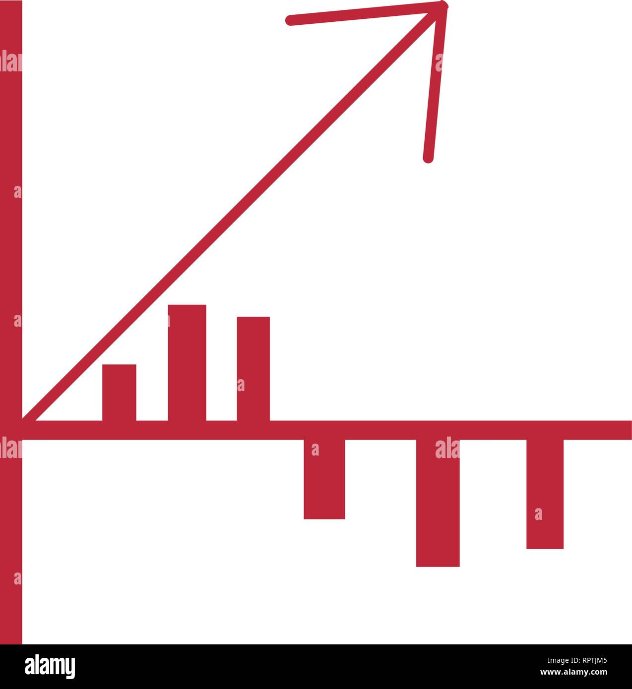 Isolated success business graph Stock Vector Image & Art - Alamy