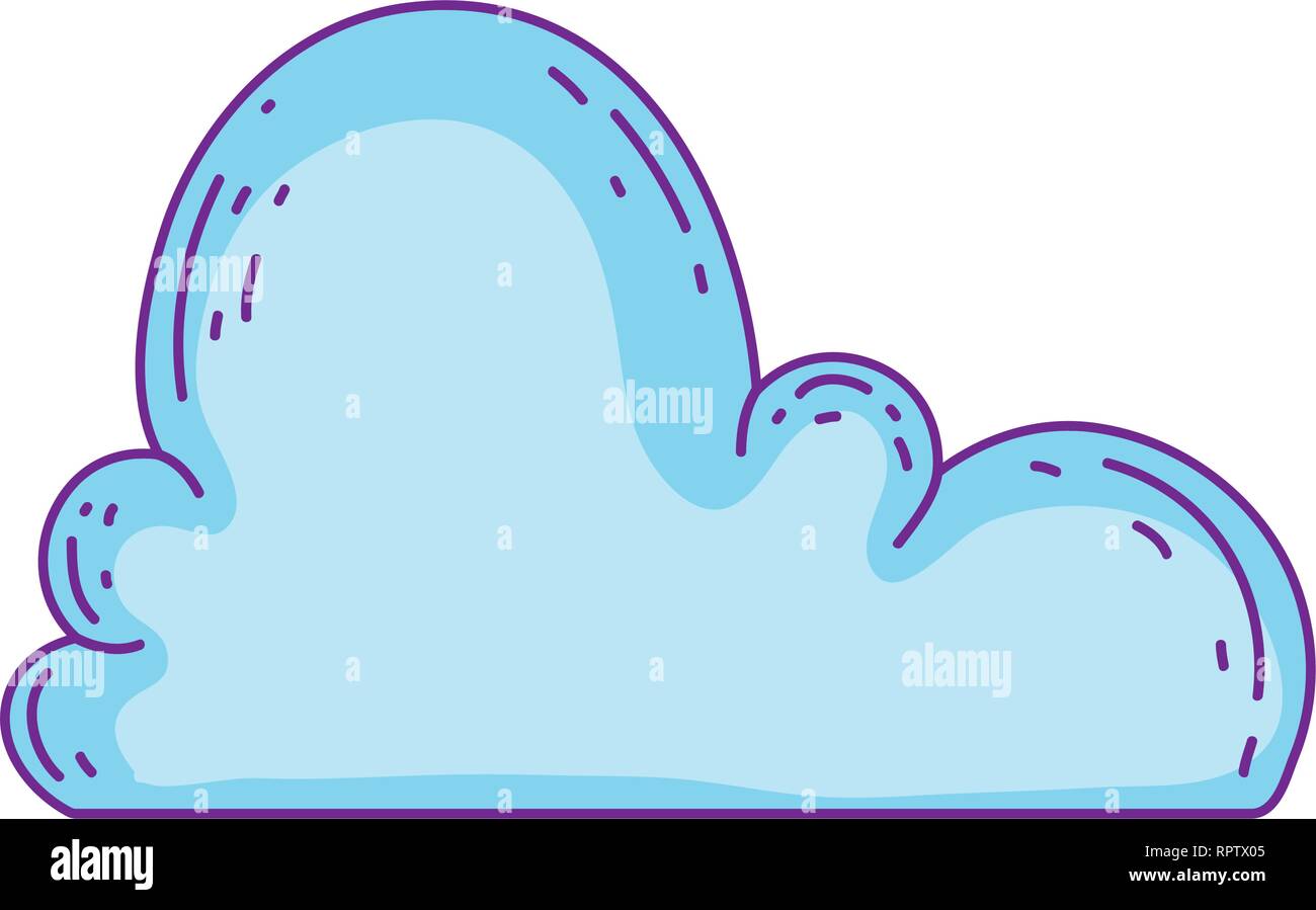 cloud sky isolated icon Stock Vector Image & Art - Alamy