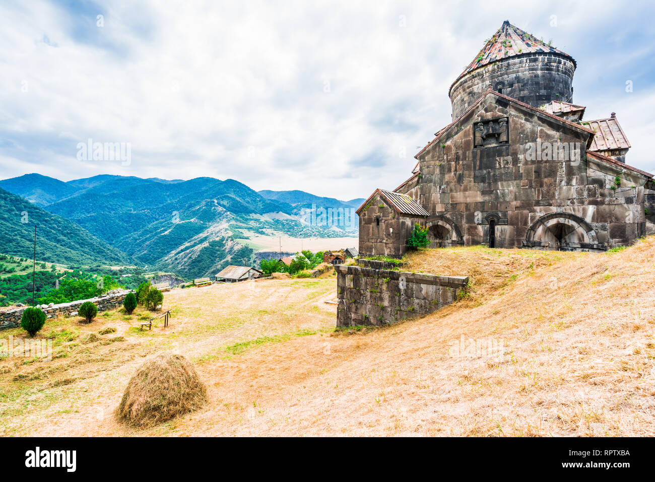 Haghpat Monastery, in Armenia, world heritage site by Unesco Stock Photo