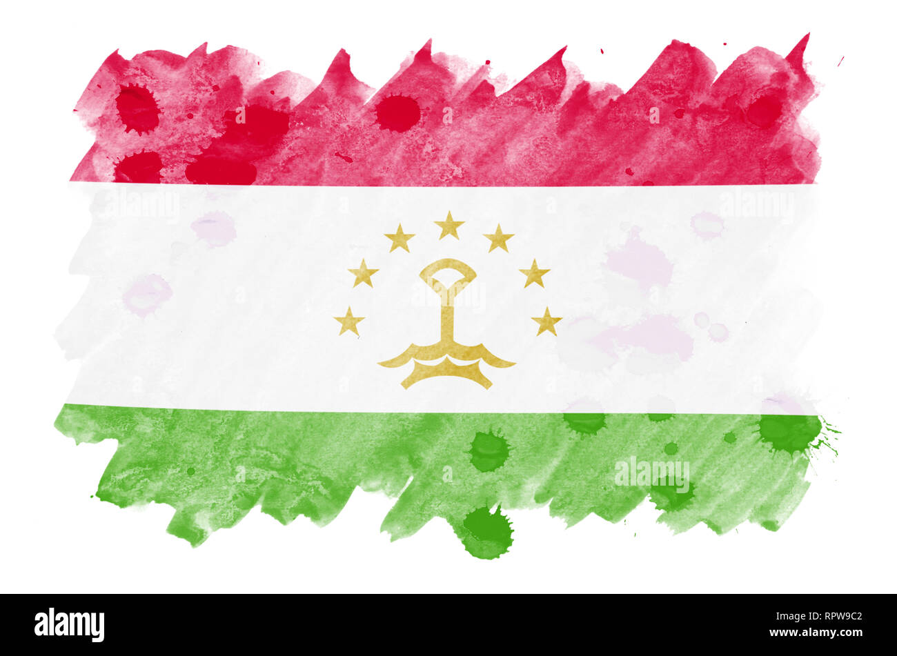 Флаг Таджикистана баннер