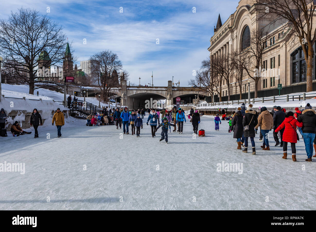 People Celebrate The Winterlude Festival On The Frozen Rideau Canal people-celebrate-the-winterlude-festival-on-the-frozen-rideau-canal