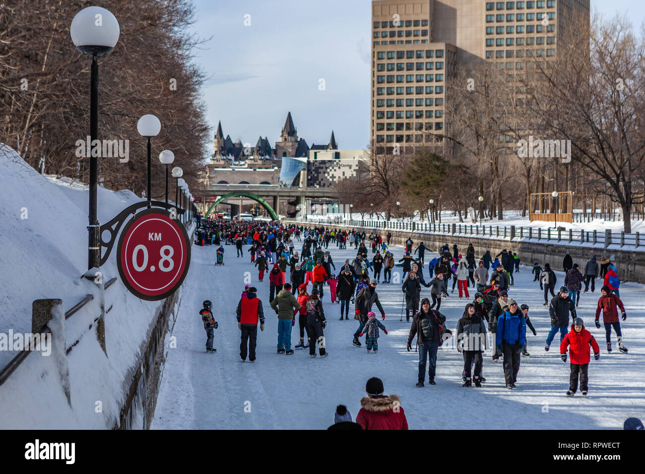 People Celebrate The Winterlude Festival On The Frozen Rideau Canal people-celebrate-the-winterlude-festival-on-the-frozen-rideau-canal