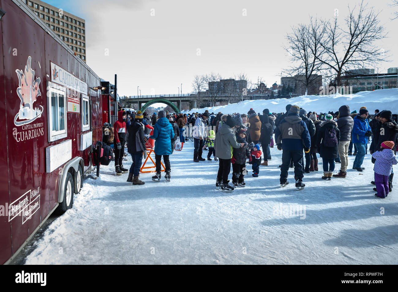 People Celebrate The Winterlude Festival On The Frozen Rideau Canal people-celebrate-the-winterlude-festival-on-the-frozen-rideau-canal