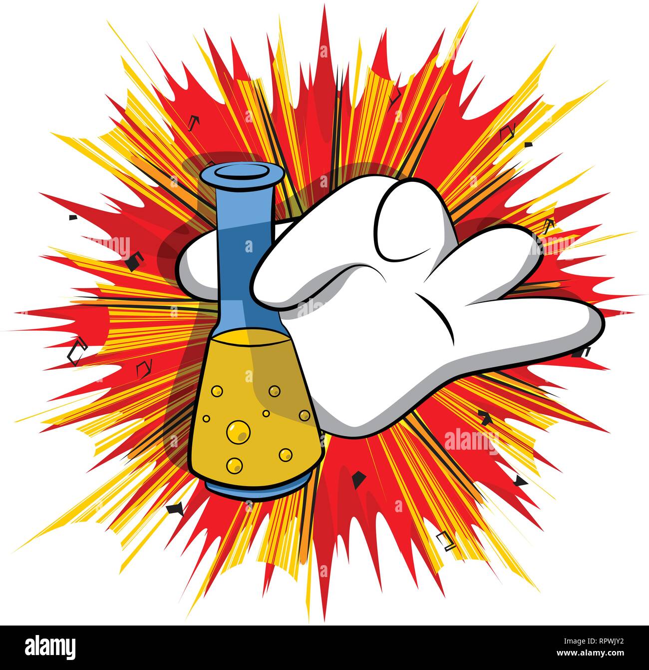Vector cartoon hand holding a test tube. Illustrated hand on comic book background Stock Vector Image & Art - Alamy Vector cartoon hand holding a test tube. Illustrated hand on comic book background Stock Vector Image & Art - Alamy